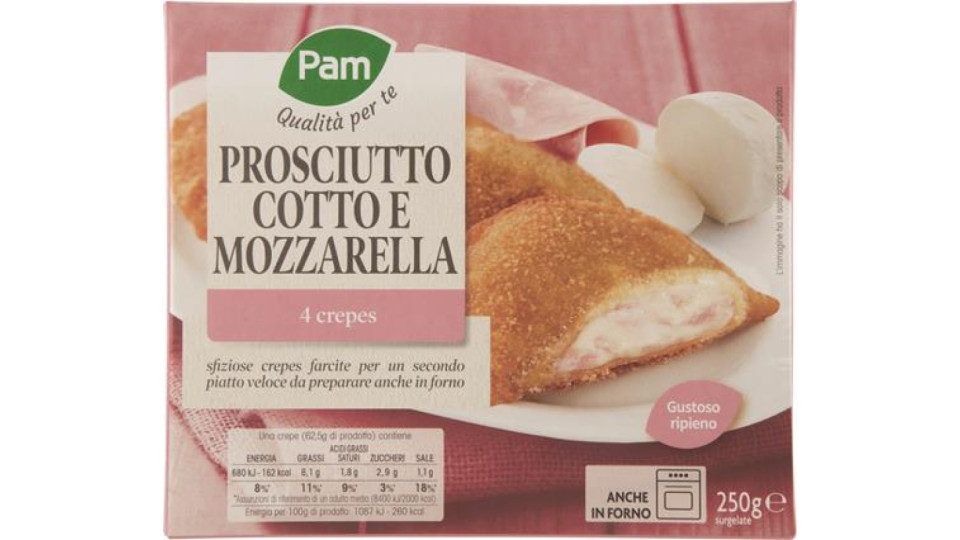 CREPES PROSCIUTTO E MOZZARELLA
