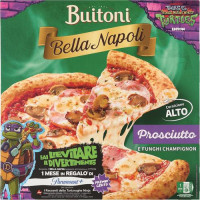 PIZZA BELLA NAP PROSCIUTTO E FUNGHI