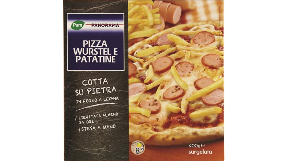 PIZZA SURGELATA WURSTEL PATATINE