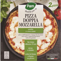2 PIZZE SURGELATE DOPPIA MOZZARELLA