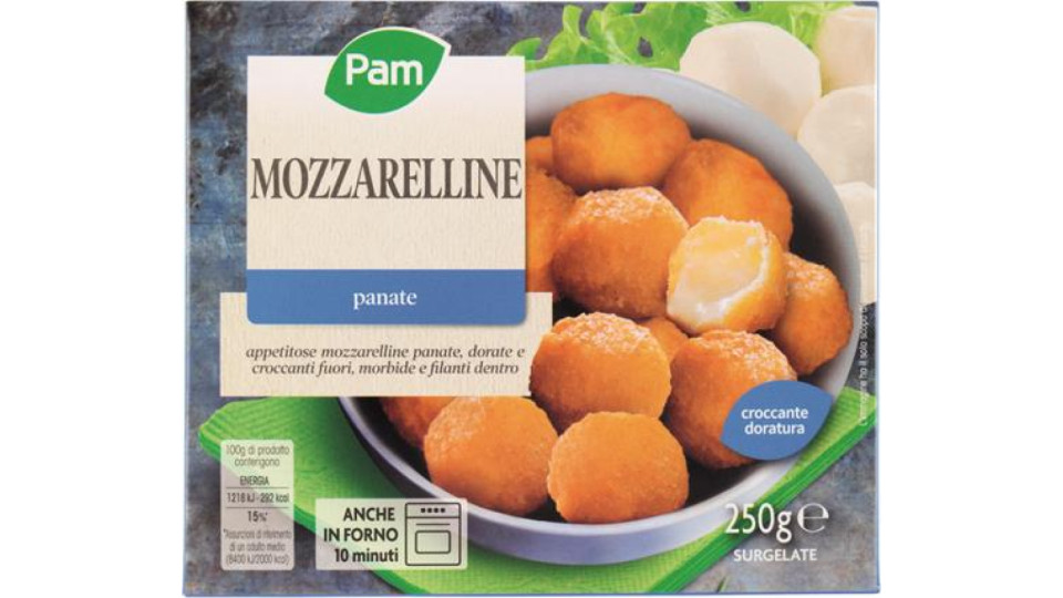 MOZZARELLINE IMPANATE