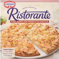 PIZZA RISTORNATE BIANCA PROSCIUTTO E PATATE