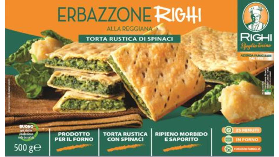 ERBAZZONE REGGIANO - TORTA RUSTICA DI SPINACI E PARMIGIANO