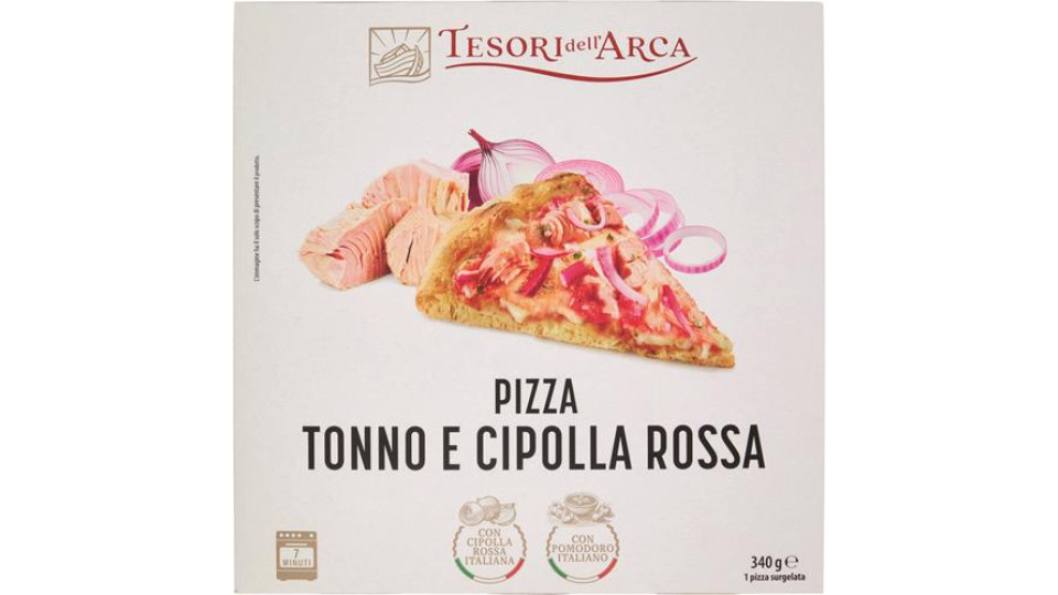TESORI DELL'ARCA PIZZA TONNO E CIPOLLA ROSSA