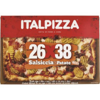PIZZA SALSICCIA PATATE 26X38