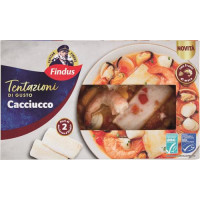 CACCIUCCO CON FIORI DI MERLUZZO® D'ALASKA E FRUTTI DI MARE