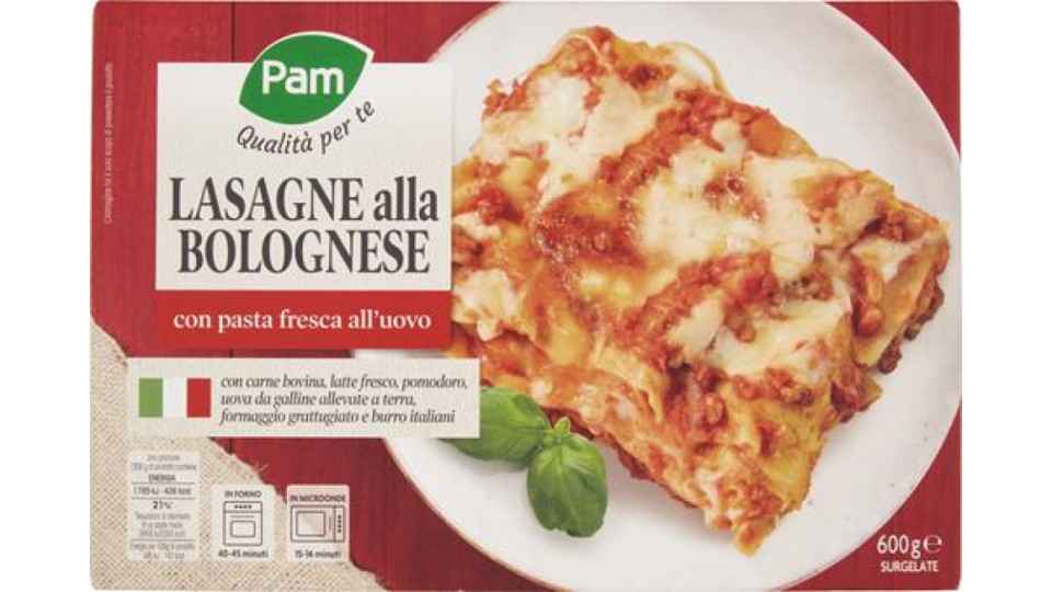 LASAGNE ALLA BOLOGNESE