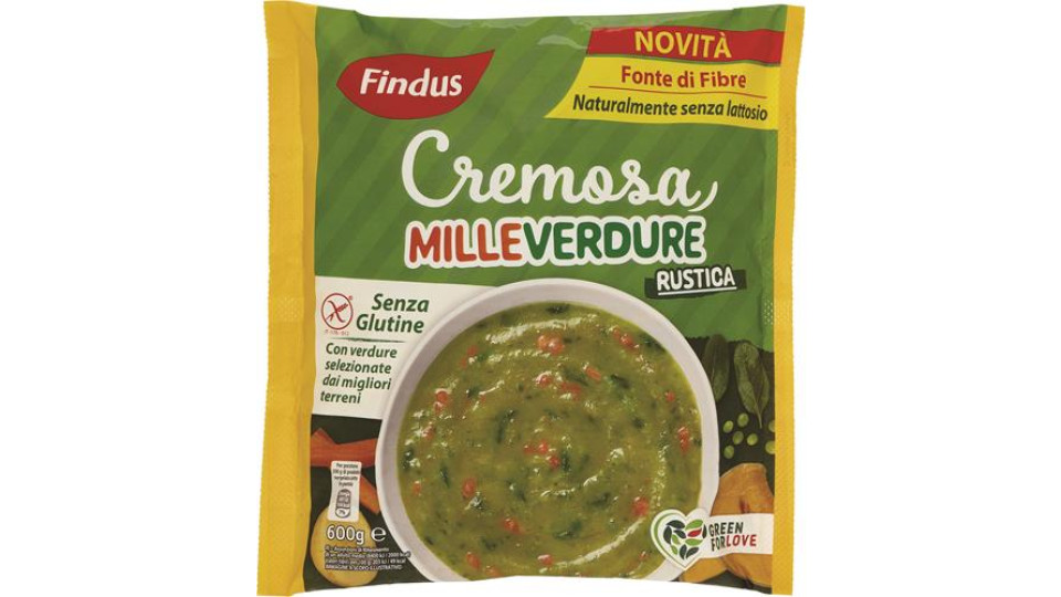 CREMOSA MILLEVERDURE 600G