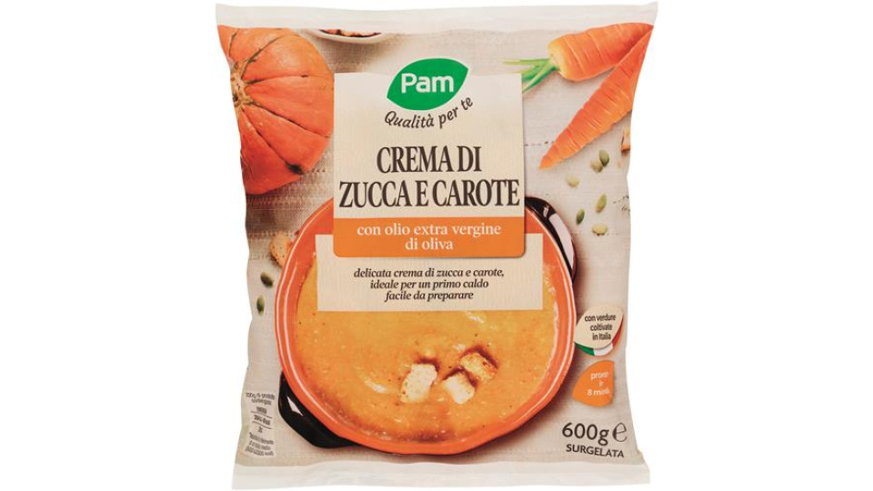 CREMA DI ZUCCA E CAROTA