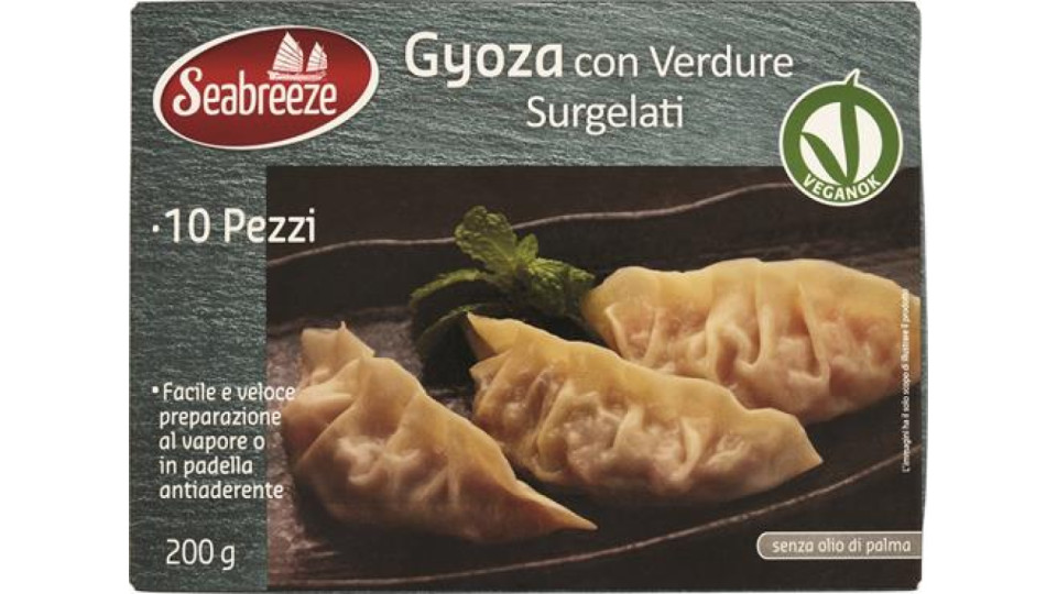 GYOZA CON VERDURE