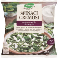 SPINACI CON MOZZARELLA E FORMAGGI
