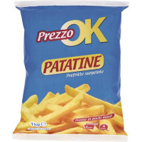 PATATINE STICK PREFRITTE PREZZO OK