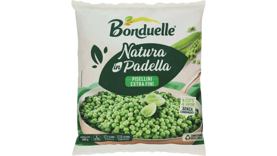 NATURA IN PADELLA PISELLI EXTRA FINI