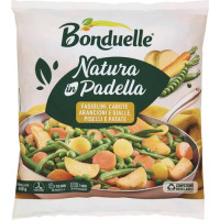 FAGIOLINI CAROTE PISELLI E PATATE