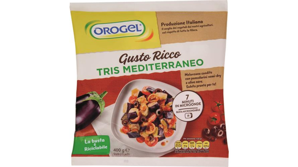 TRIS MEDITERRANEO GUSTO RICCO