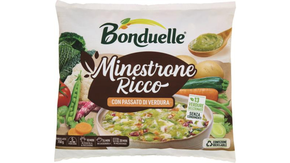 MINESTRONE RICCO CON PASSATO BONDUELLE