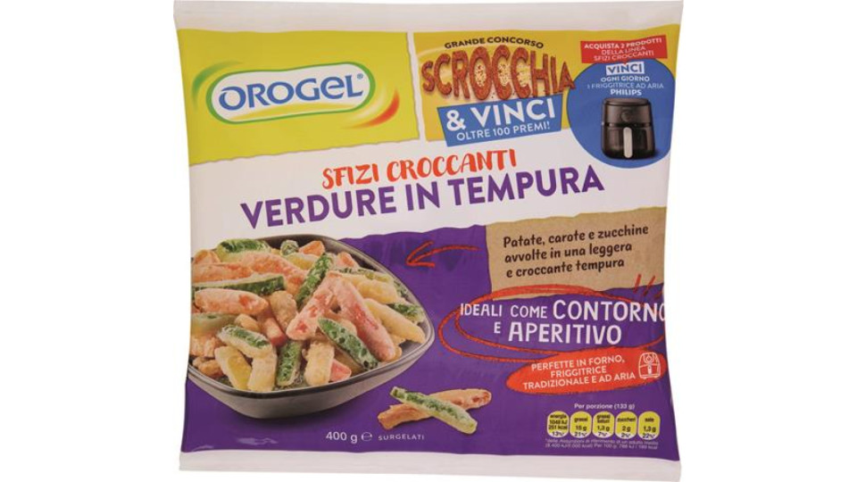 VERDURE IN TEMPURA SFIZI CROCCANTI