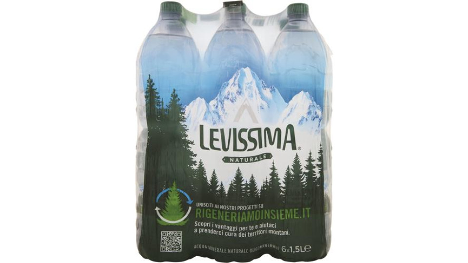 ACQUA MINERALE NATURALE - 150 CL x 6