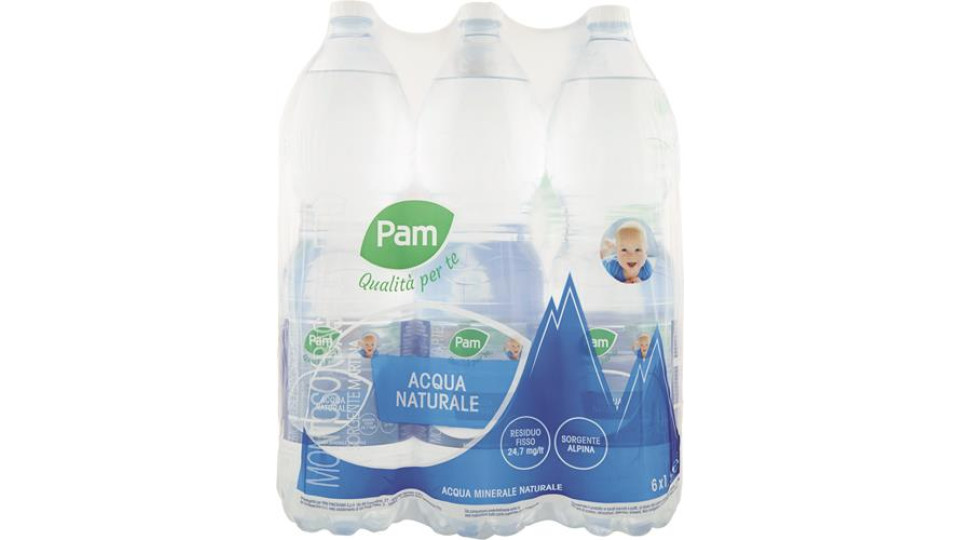 ACQUA NATURALE - 150 CL x 6