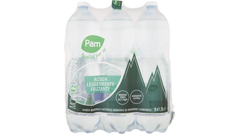 ACQUA LEGGERMENTE FRIZZANTE - 150 CL x 6