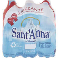 ACQUA MINERALE FRIZZANTE BOTTIGLIA 50CLX6