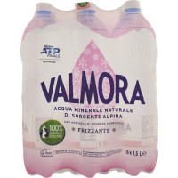 ACQUA GASSATA VALMORA - 150 CL x 6