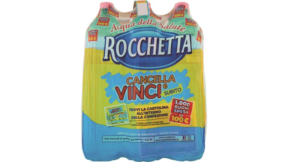 ACQUA MINERALE NATURALE - 150 CL x 6