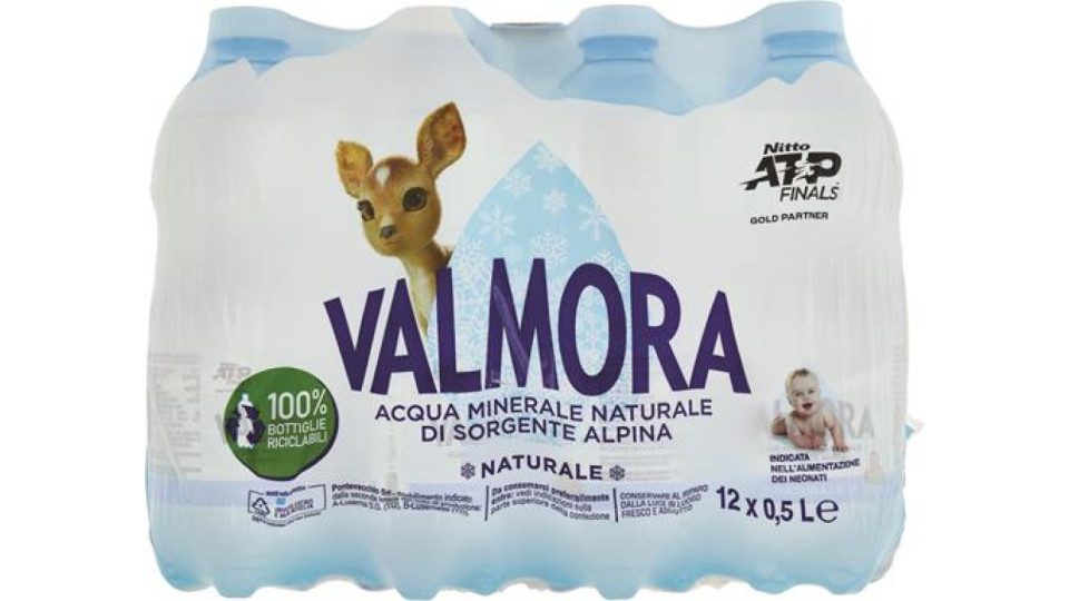 ACQUA NATURAL VALMORA 50CL - 50 CL x 12