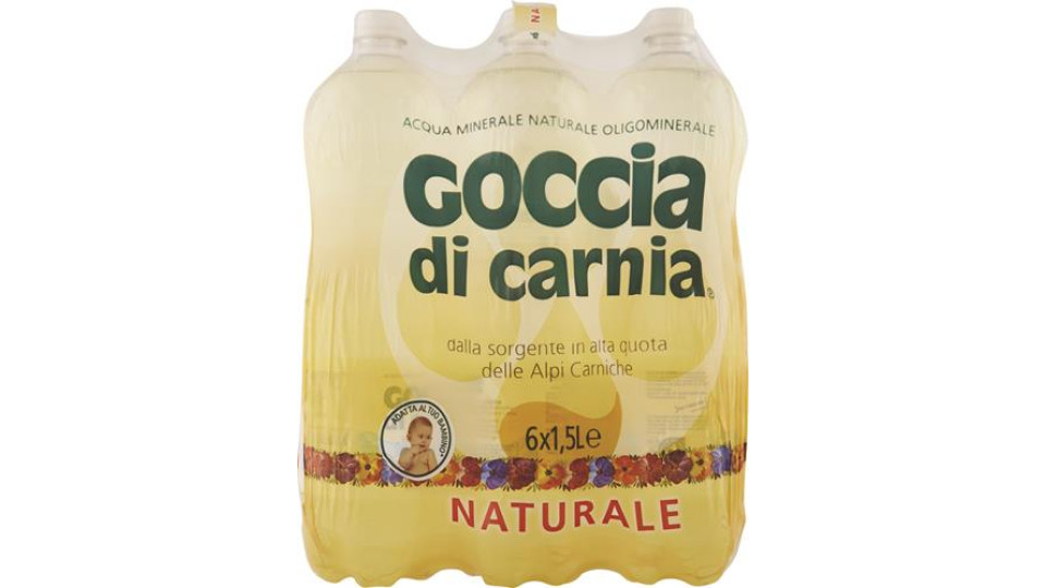 ACQUA MINERALE NATURALE - 150 CL x 6