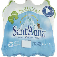 ACQUA NATUR.SANNA PET - 100 CL x 6