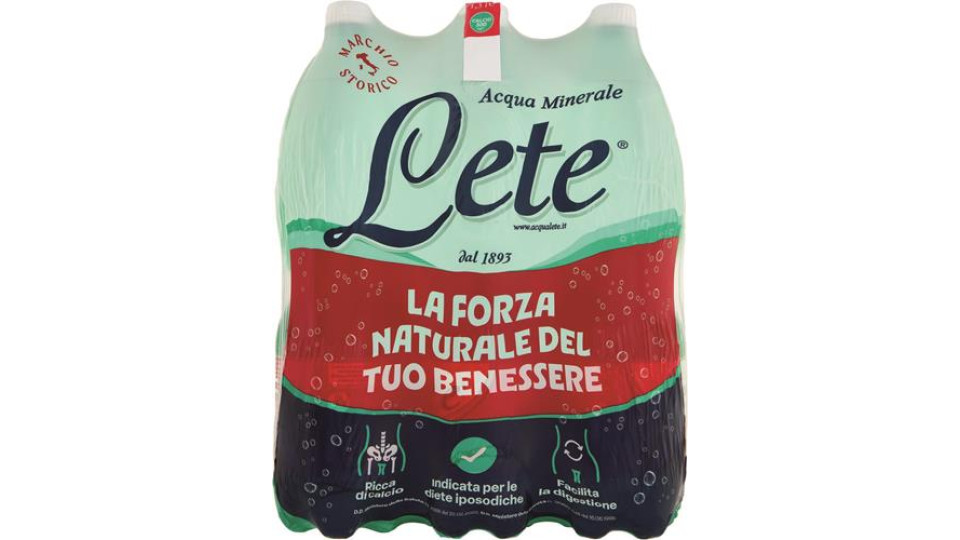 ACQUA EFFERVESCENTE NATURALE - 150 CL x 6