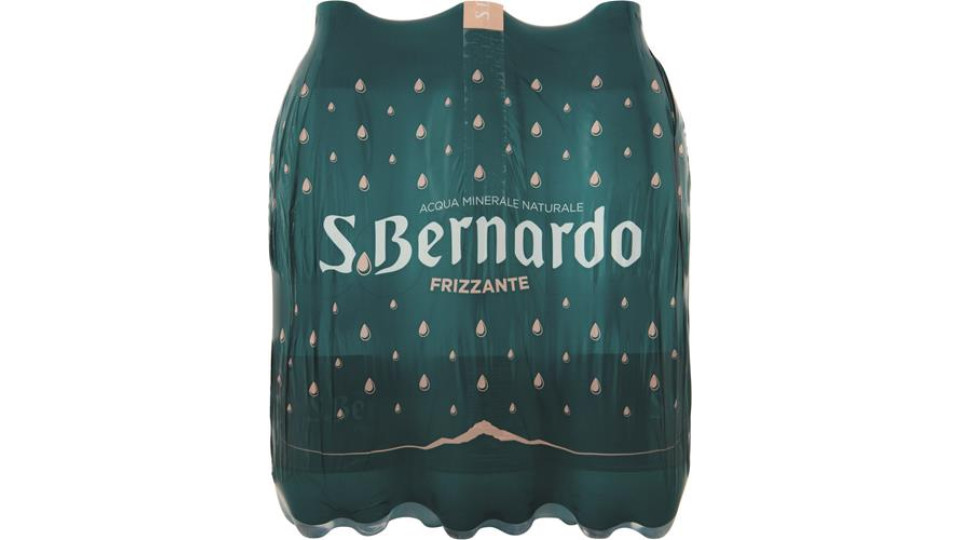 ACQUA MINERALE S BERNARDO GASSATA - 150 CL x 6