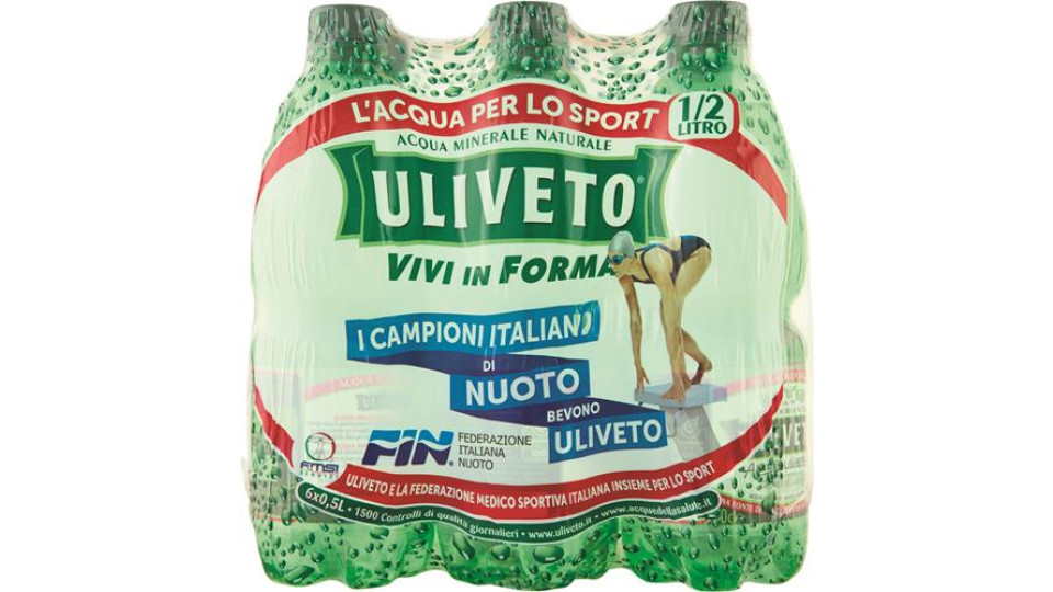 ACQUA EFFERVESCNTE NATURALE BOTTIGLIE 50CLX6