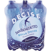 ACQUA MINERALE SAN BENEDETTO GASSATA - 150 CL x 6