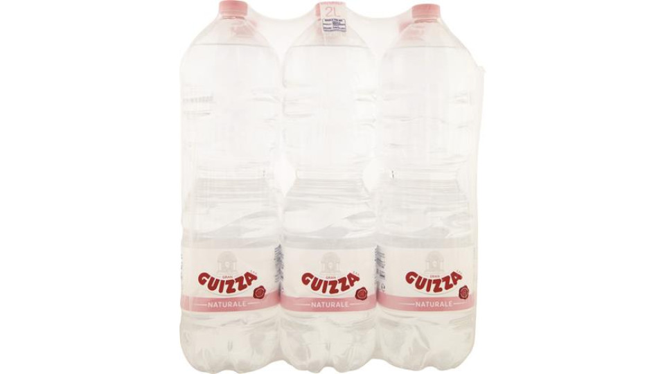 ACQUA MINERALE GUIZZA NATURALE LT2 - 200 CL x 6