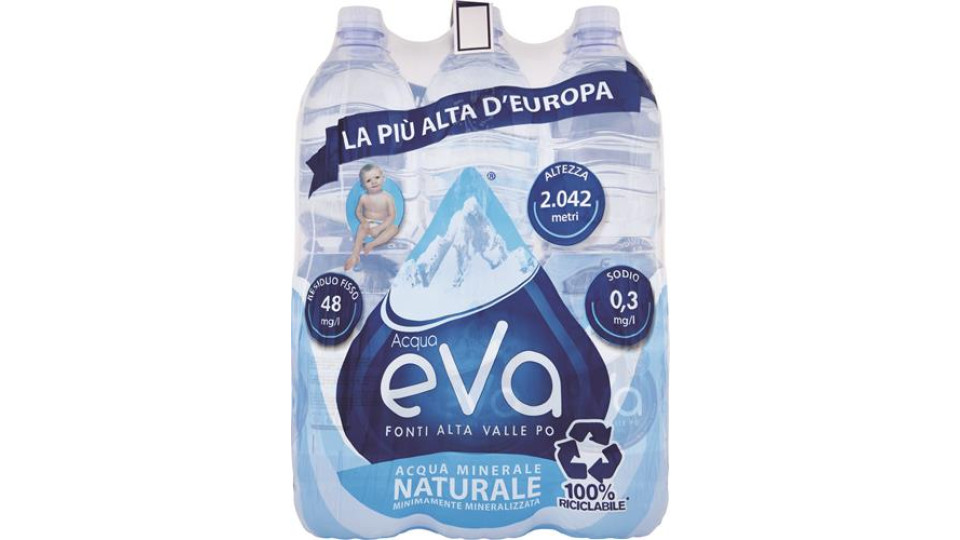 ACQUA NATURALE - 150 CL x 6