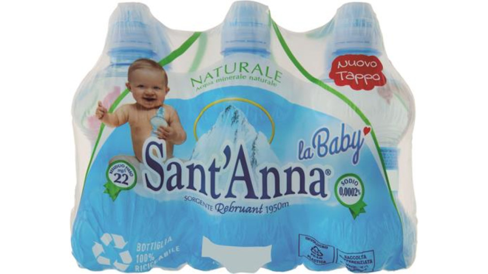 BABY ACQUA NATURALE PET CL.25X6