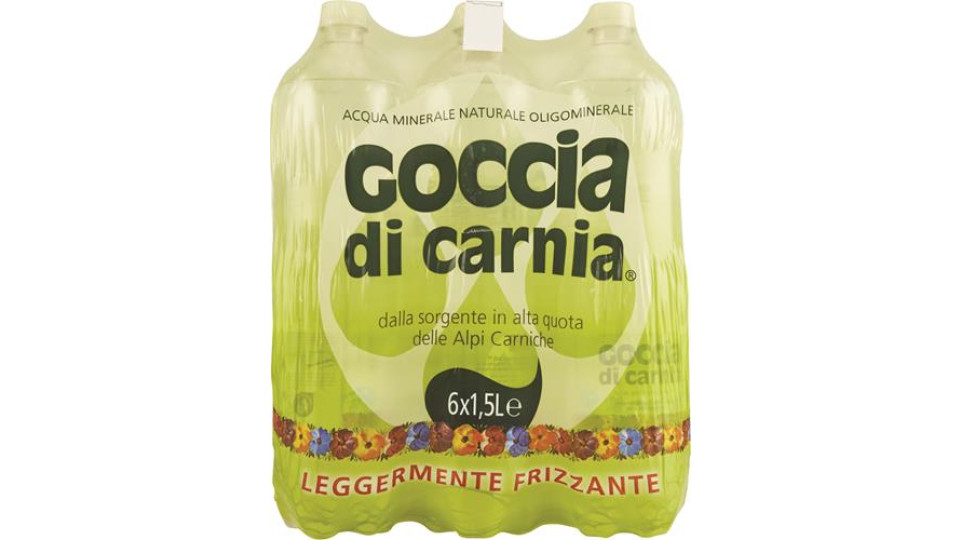 GOCCIA DI CARNIA LEGGERMENTE FRIZZANTE - 150 CL x 6
