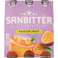 APERITIVO SANBITTER PASSION FRUIT, 3X20CL