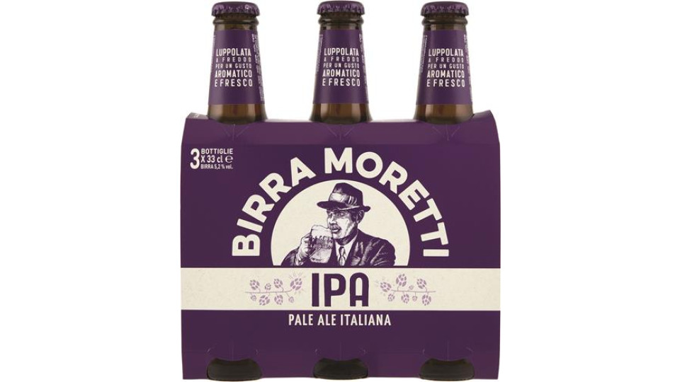 BIRRA IPA BOTTIGLIA 33CLX3