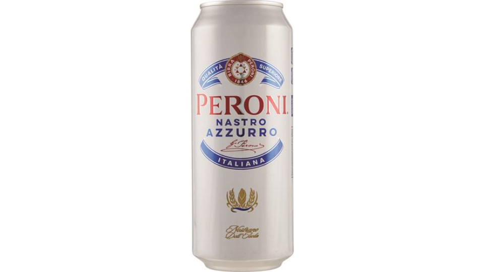BIRRA NASTRO AZZURRO LATTINA 50 CL. SFUSA