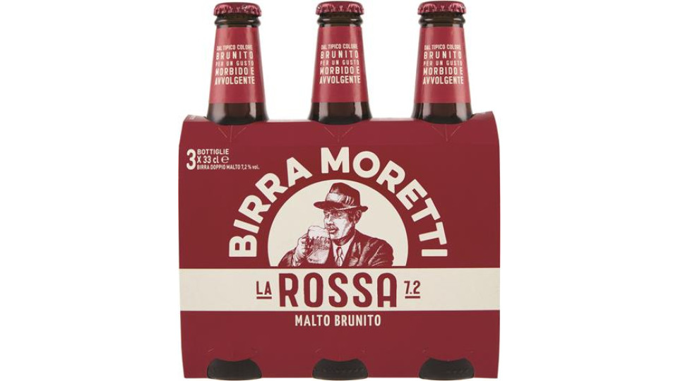 BIRRA LA ROSSA BOTTIGLIA 33 CLX3