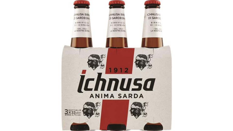 BIRRA ICHNUSA BOTTIGLIA 33X3