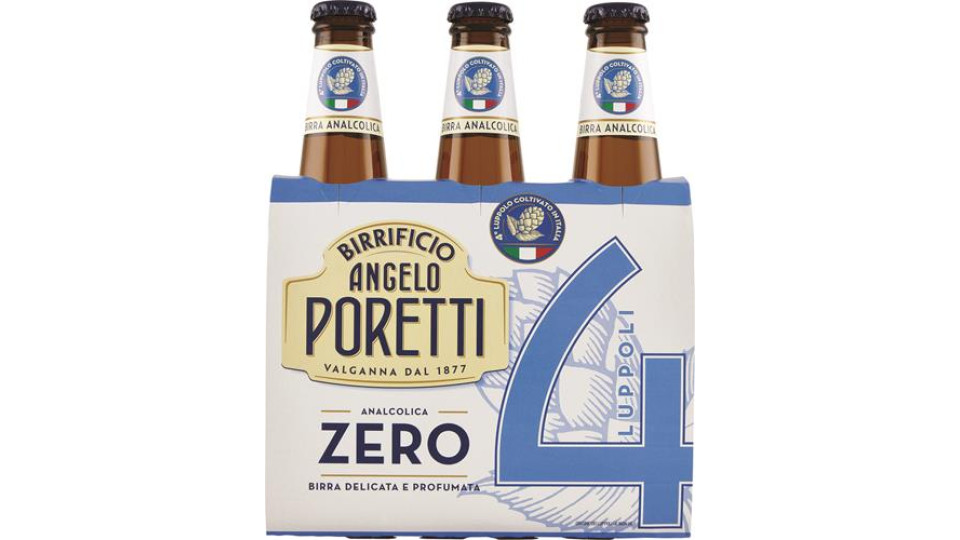BIRRA 4 LUPPOLI ZERO 33CLX3 BOTT