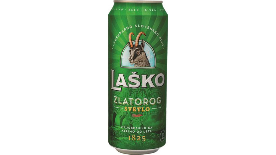 BIRRA ZLATORG CHIARA 50CL LATTINA