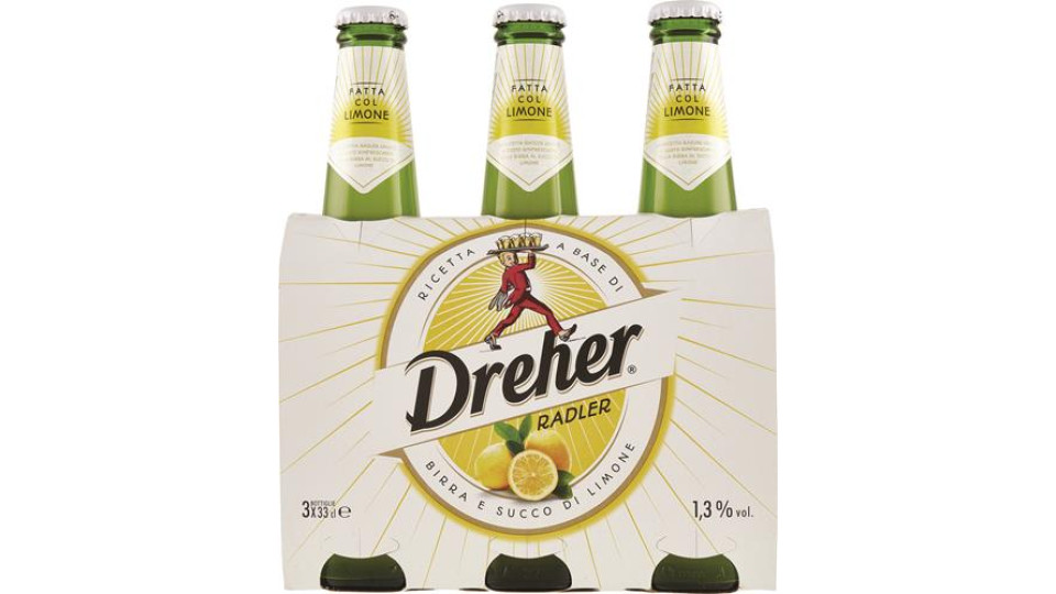 DREHER RADLER LEMON 3X33CL