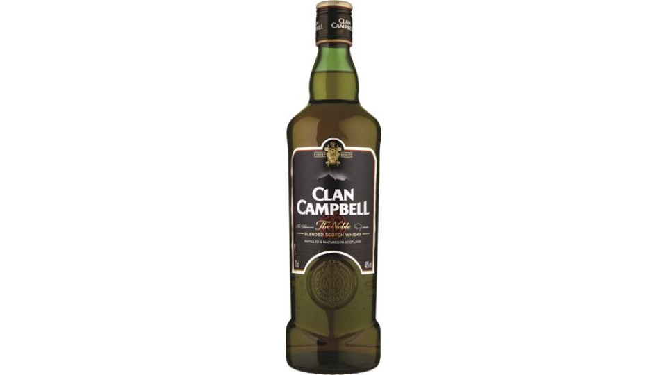 SCOTCH WHISKY CLAN CAMPBELL 3YO