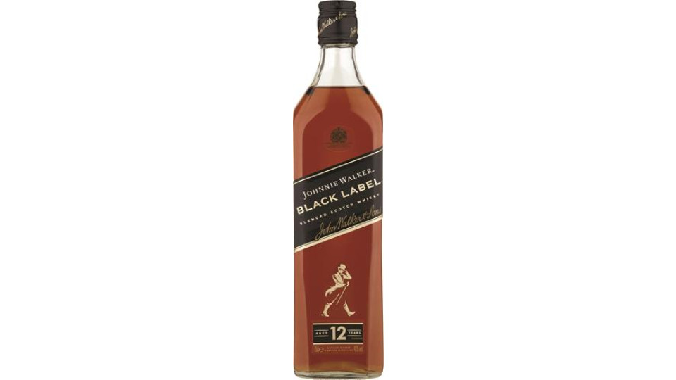 WHISKY JOHNNIE WALKER BLACK LABEL 70CL