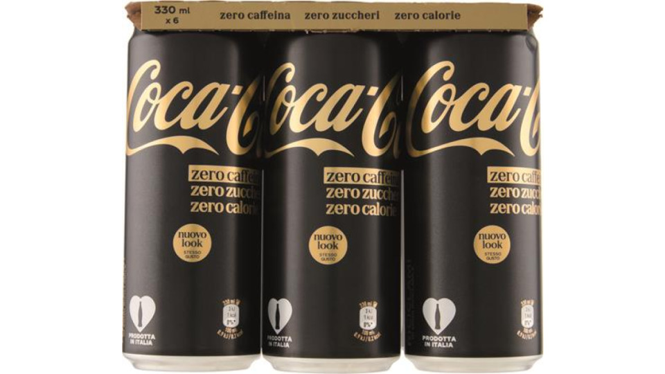 COCA COLA SENZA CAFFEINA ZERO 33CLX3