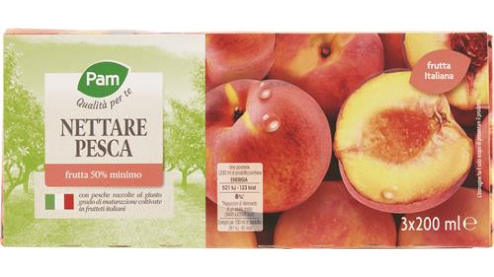 SUCCO DI FRUTTA PESCA BRICK 20CLX3